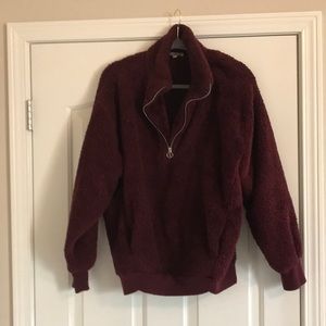 Express Sherpa pullover
